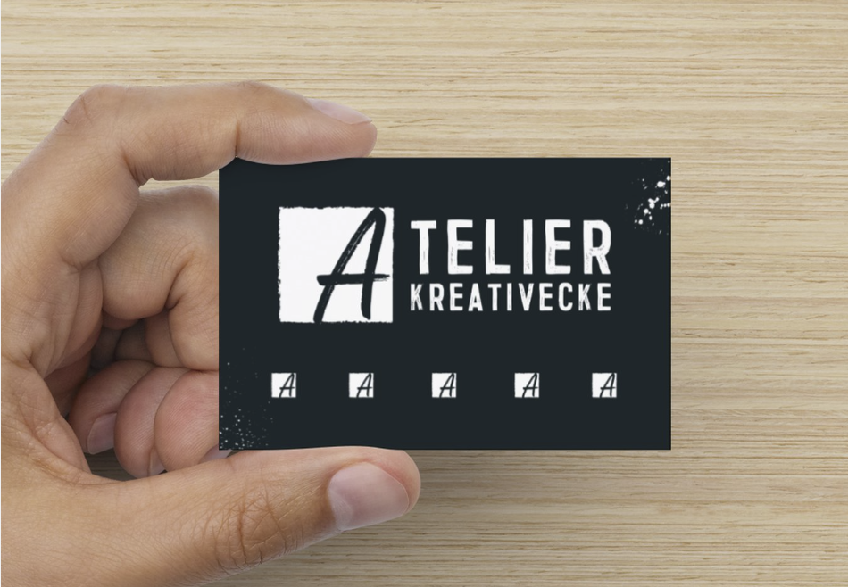 5er Karte - Atelier Kreativecke