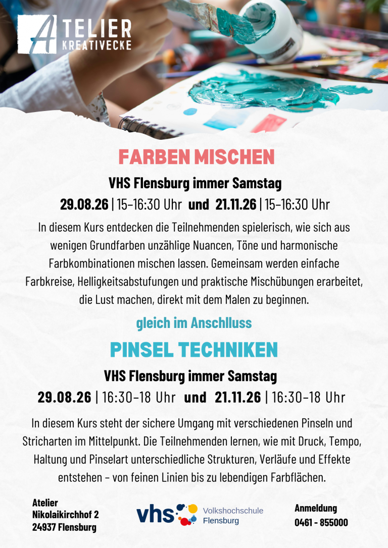 vhs-flensbrug-farben-mischen-kurs-atelier-kreativecke-gluecksburg-ostsee