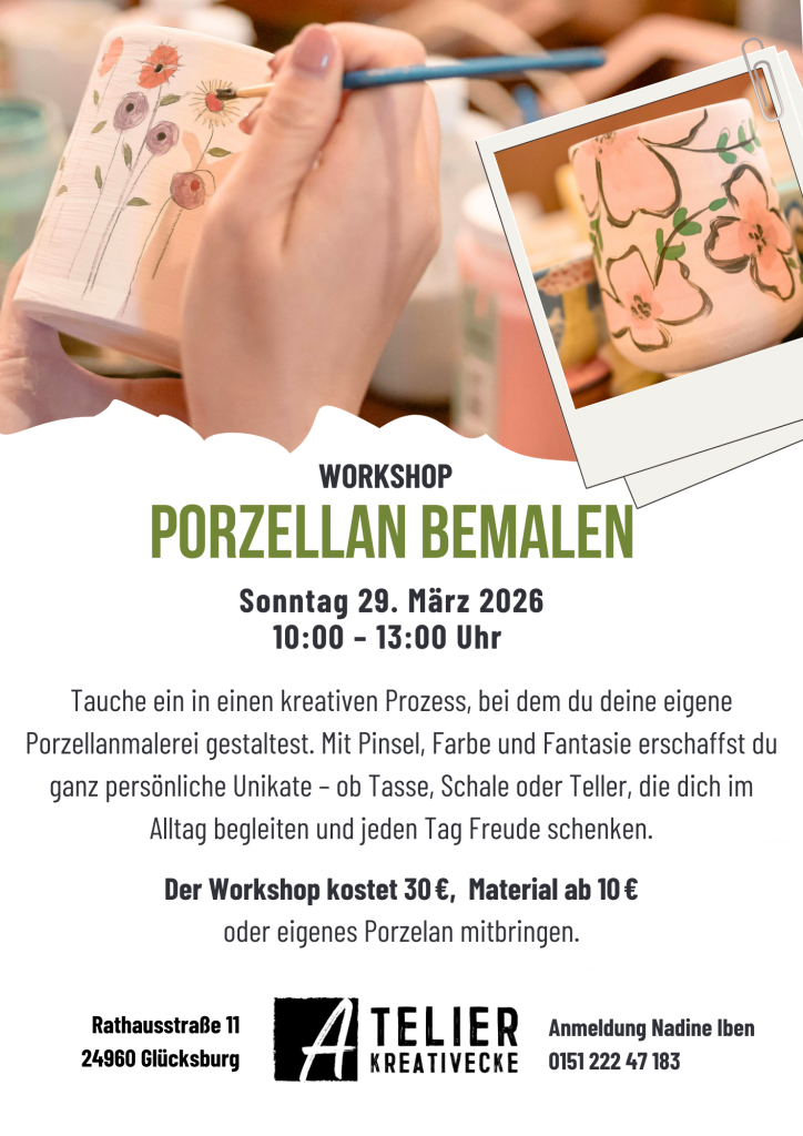 Porzellan bemalen