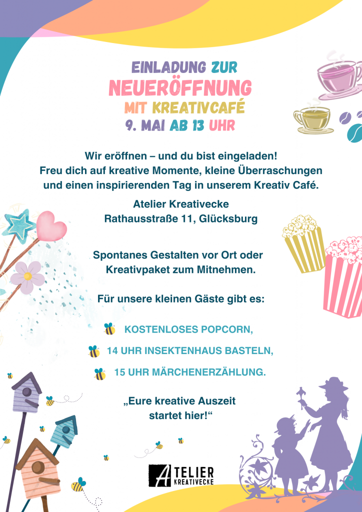 Programm_Neueröffnung_Atelier_Kreativecke_Gluecksburg_Ostsee